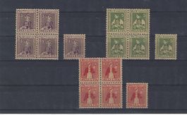 Pro Juventute 1917 (7-8-9) **