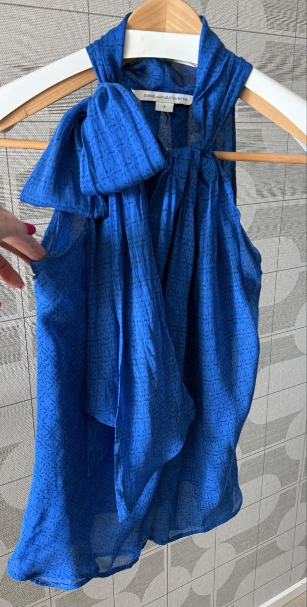 Diane von Furstenberg Camicette: Diane von Fürstenberg Bluse, 100% Seide – Usato da Gümligen venduto da hookedonsales 2