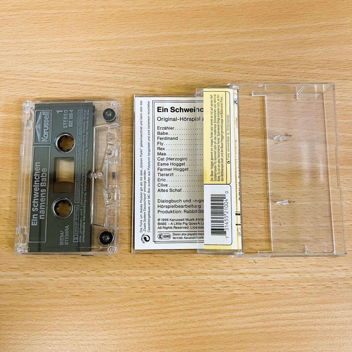 Musicassette: MC - Ein Schweinchen namens Babe – Usato da Amlikon-Bissegg venduto da allerlei-versand 1