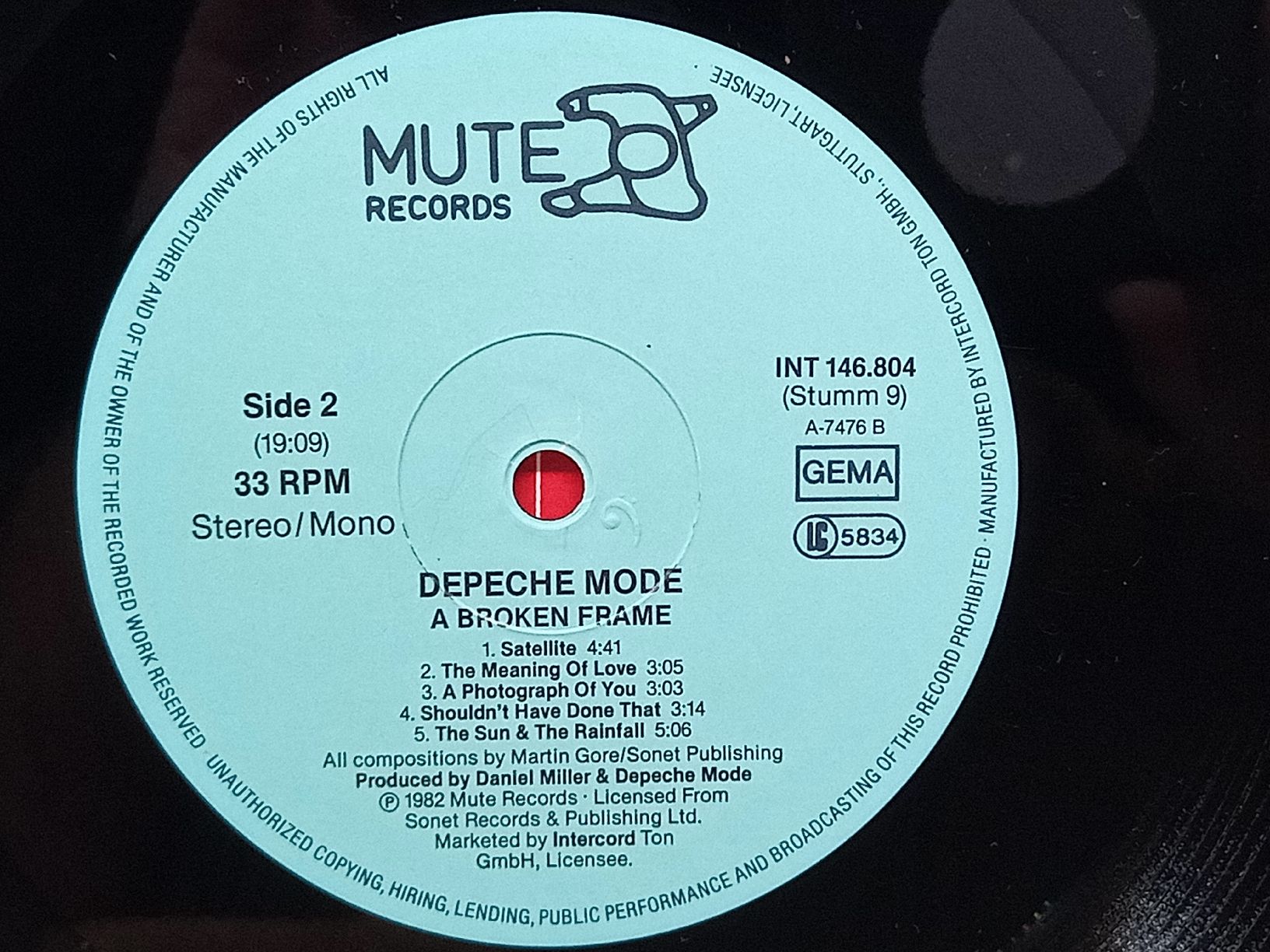Dischi in vinile: Depeche Mode -" A Broken Frame - Vinyl LP 1982  – Usato da basel venduto da markusb07 6