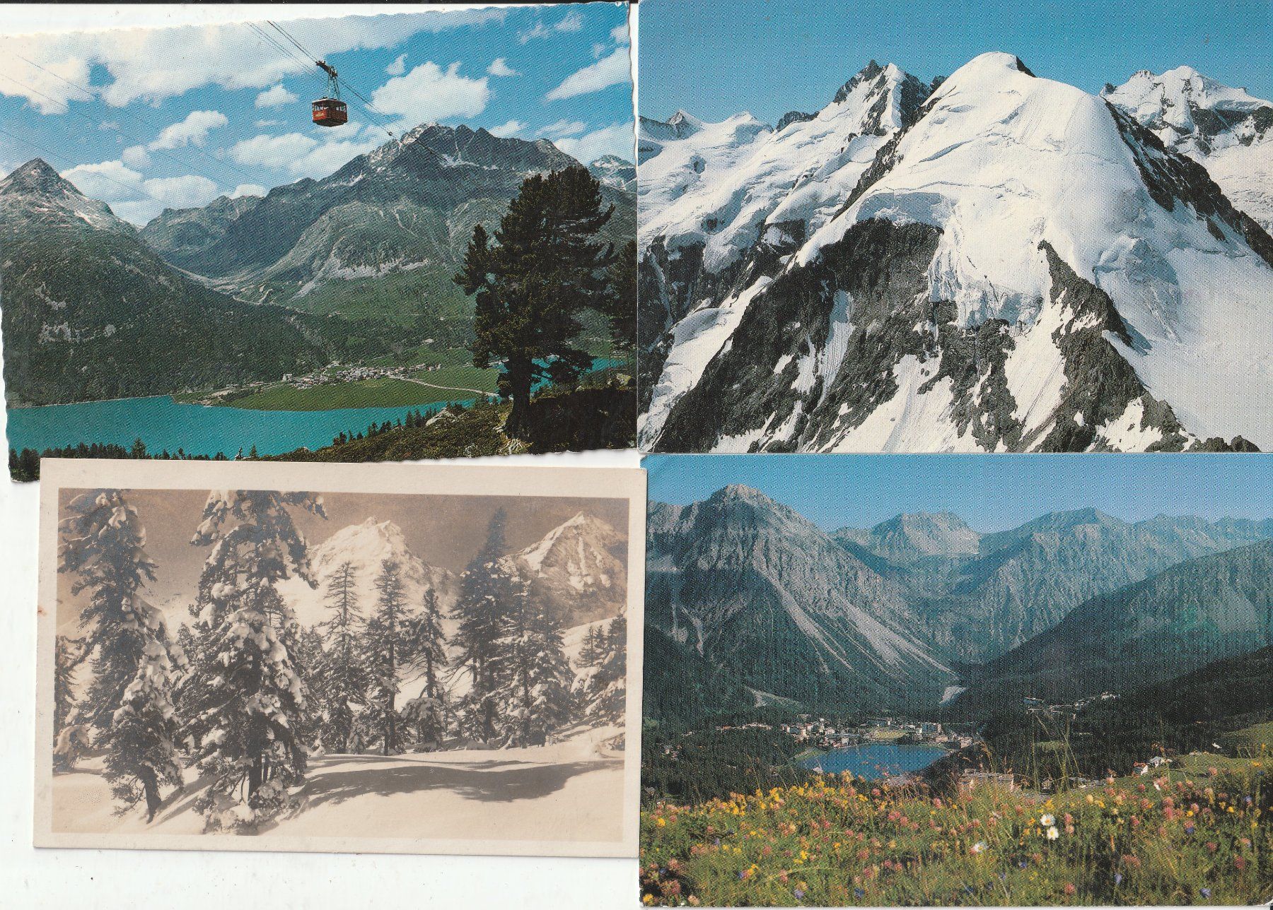 Ansichtskarten: 40 Karten Landfschaften Graubünden – Gebraucht aus Lumbrein von made02 7