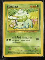 Bulbasaur Pokémon Base Set - 44/102