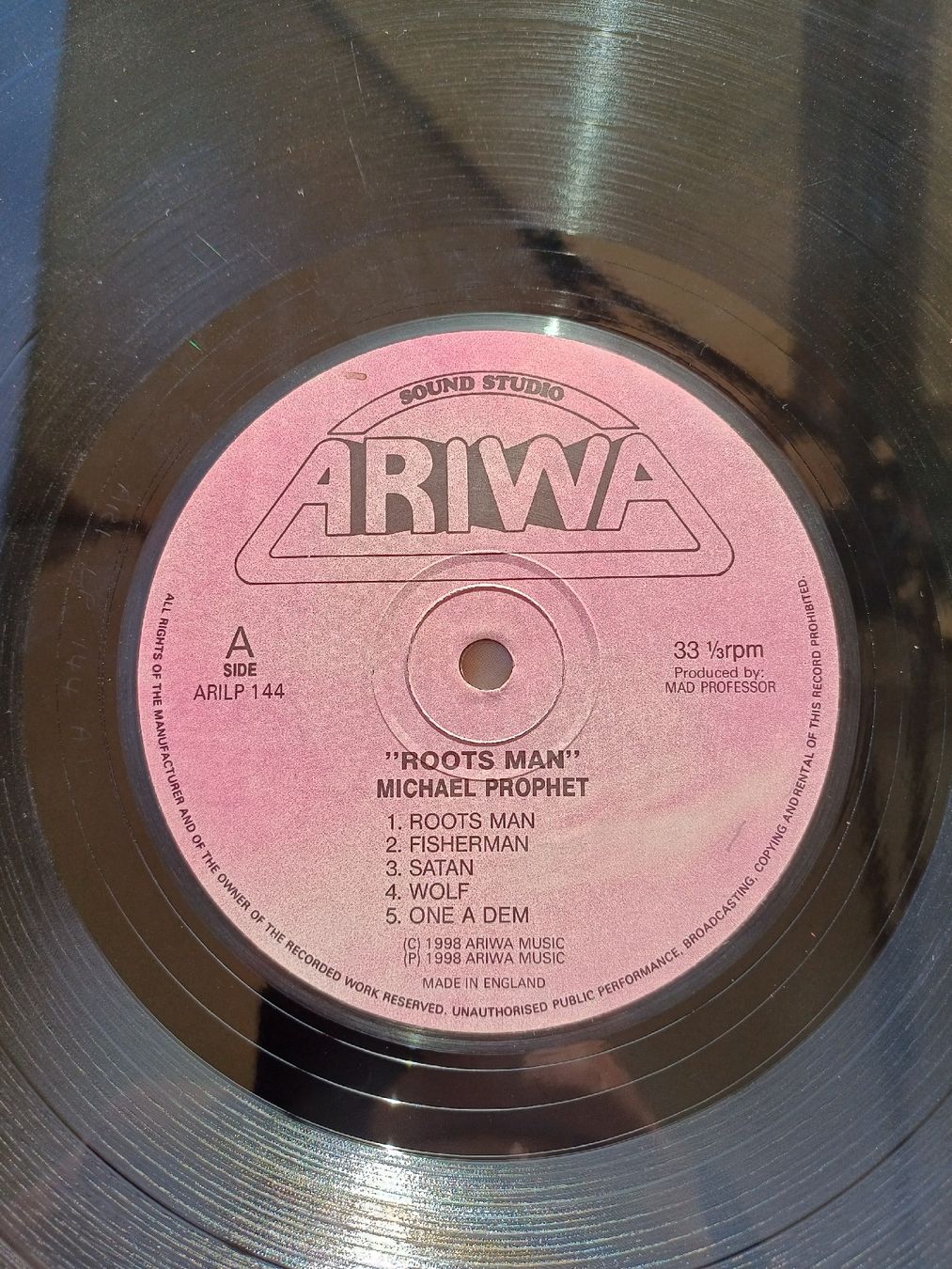 Dischi in vinile: Michael Prophet "Rootsman" LP – Usato da Begnins venduto da Drastic-Sound 7