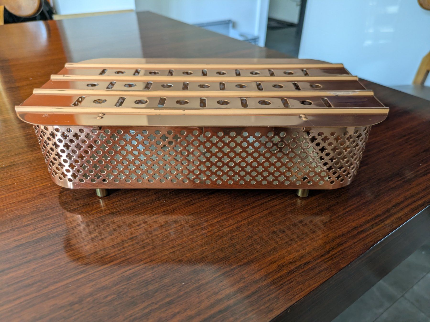 Elettrodomestici da cucina: Vintage Rechaud Duo Stövchen Kupfer MCM – Usato da Ermatingen venduto da trendyquitaeten 5