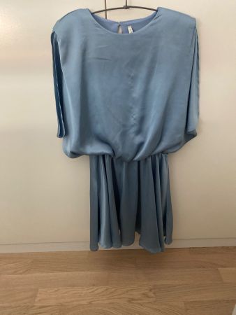 Light blue shirt dress imperial style