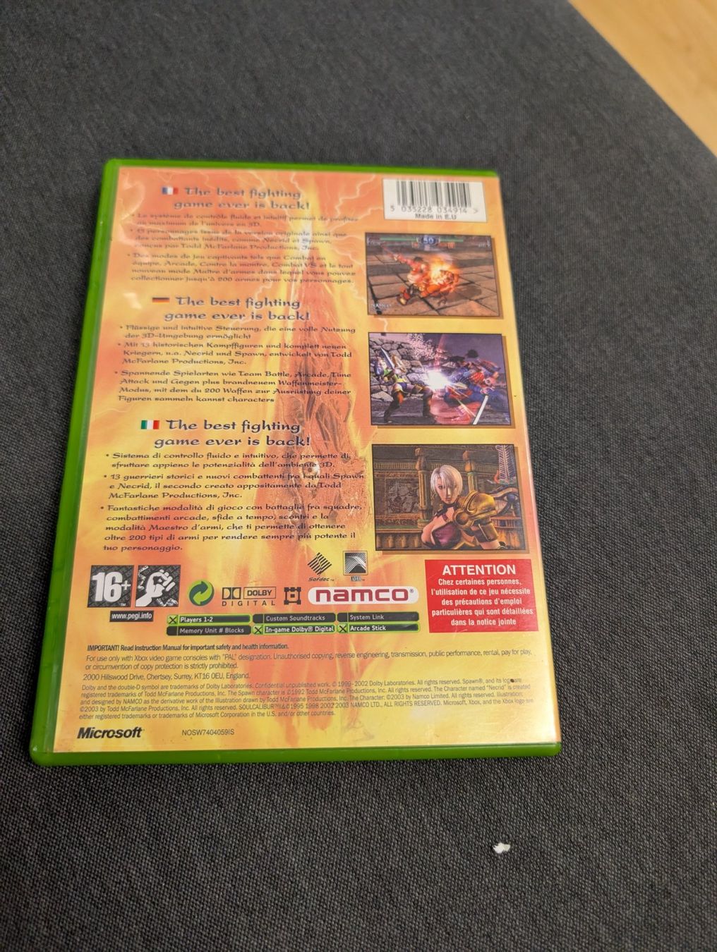 Spiele: Soulcalibur II Microsoft xbox – Gebraucht aus Giubiasco von Ticinerd 1