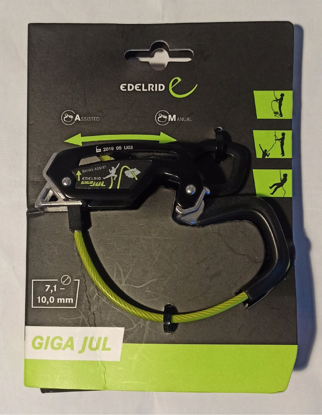 Matériel de grimpe: Sicherungsgerät GIGA JUL edelrid – Neuf avec emballage d'origine à Basel par mat_c7jc