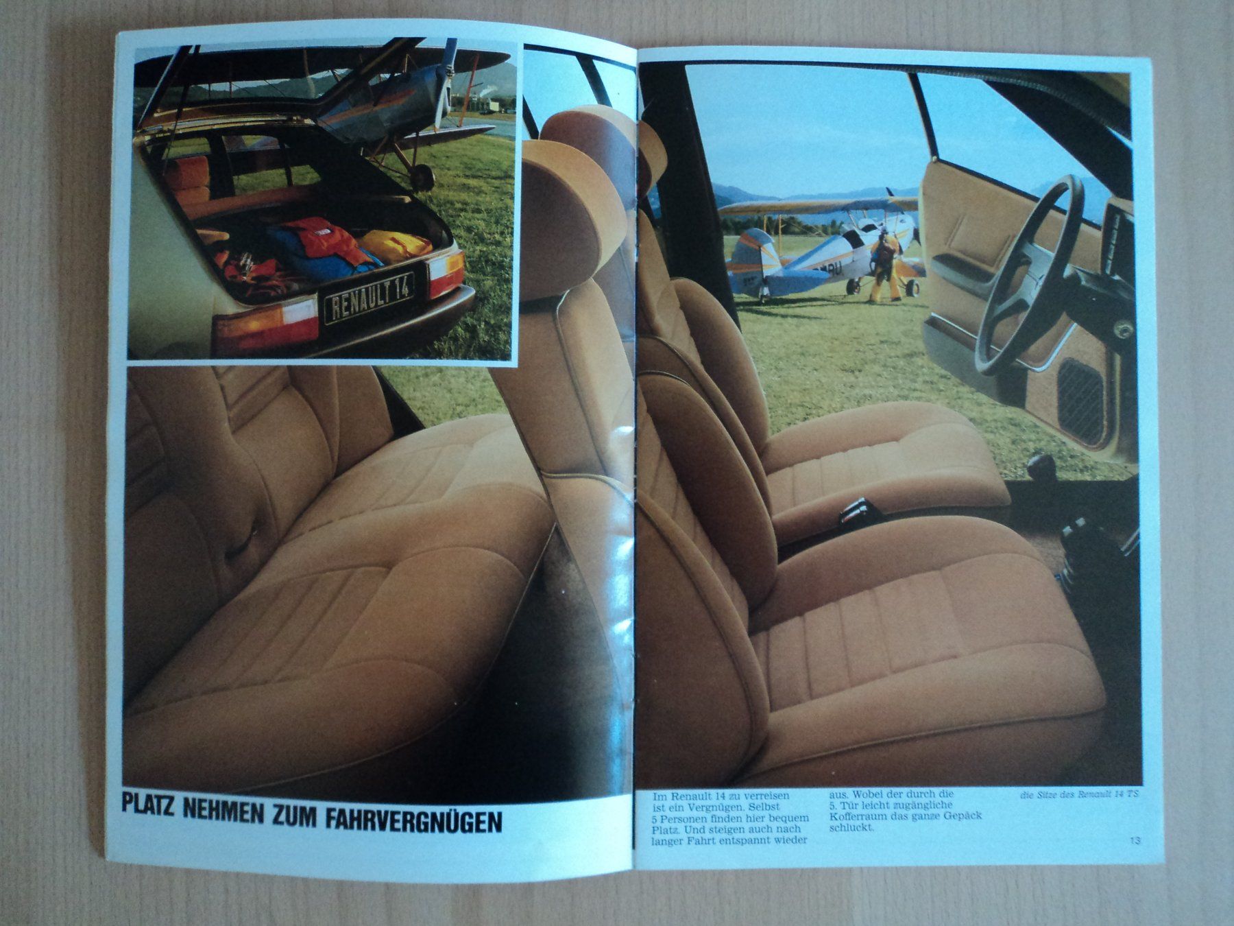 Renault Dokumente: Prospekt Renault 14 1979 – Gebraucht aus Schwarzenburg von modelCARama 7