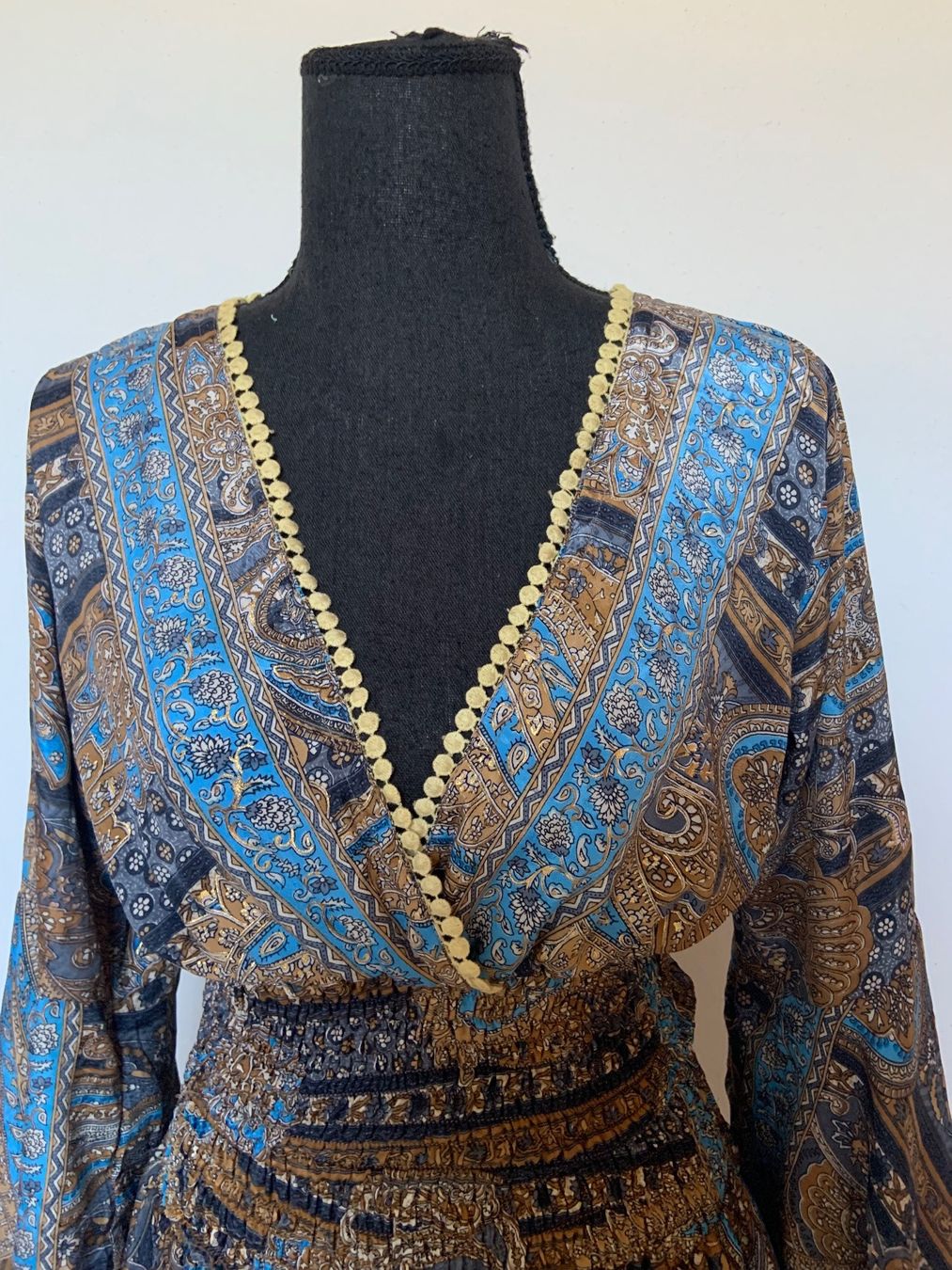 Röcke: Boho Maxihosenrock und Bluse aus Seide – Neu (gemäss Beschreibung) aus Sigriswil von ck56 3