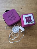Toniebox mit Tasche und Ladestation