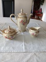 Antik Rosenthal KronachVictoria Kaffeset Rosen.Goldenrand