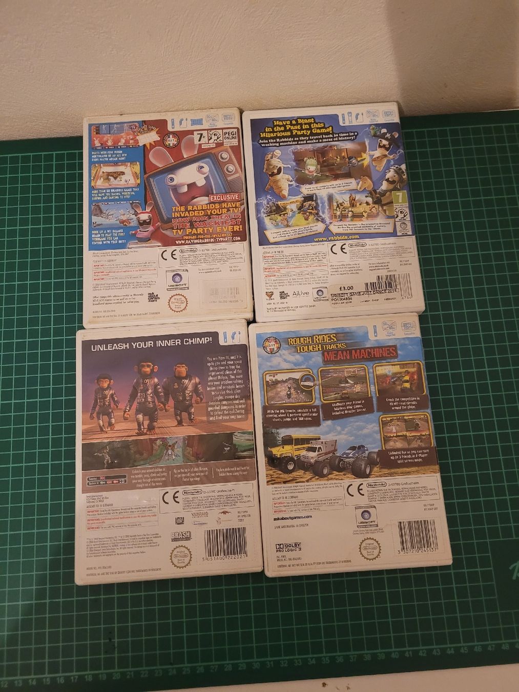 Nintendo Spiele: Nintendo Wii Games Bundle - Rayman, Rabbids, Chimps! – Gebraucht aus Meyrin von Retro-GZ 7