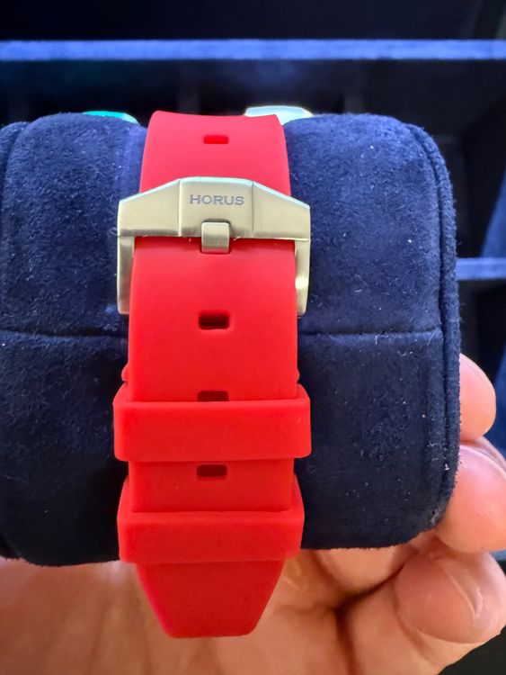 Swatch Orologi: Omega x Swatch Moonswatch Mission to Mars mit Armband! – Usato da Kloten venduto da Nalhza 1