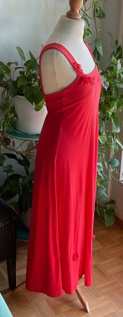 Sublime robe corail ()3322 t.S super seyante valeur 179.-