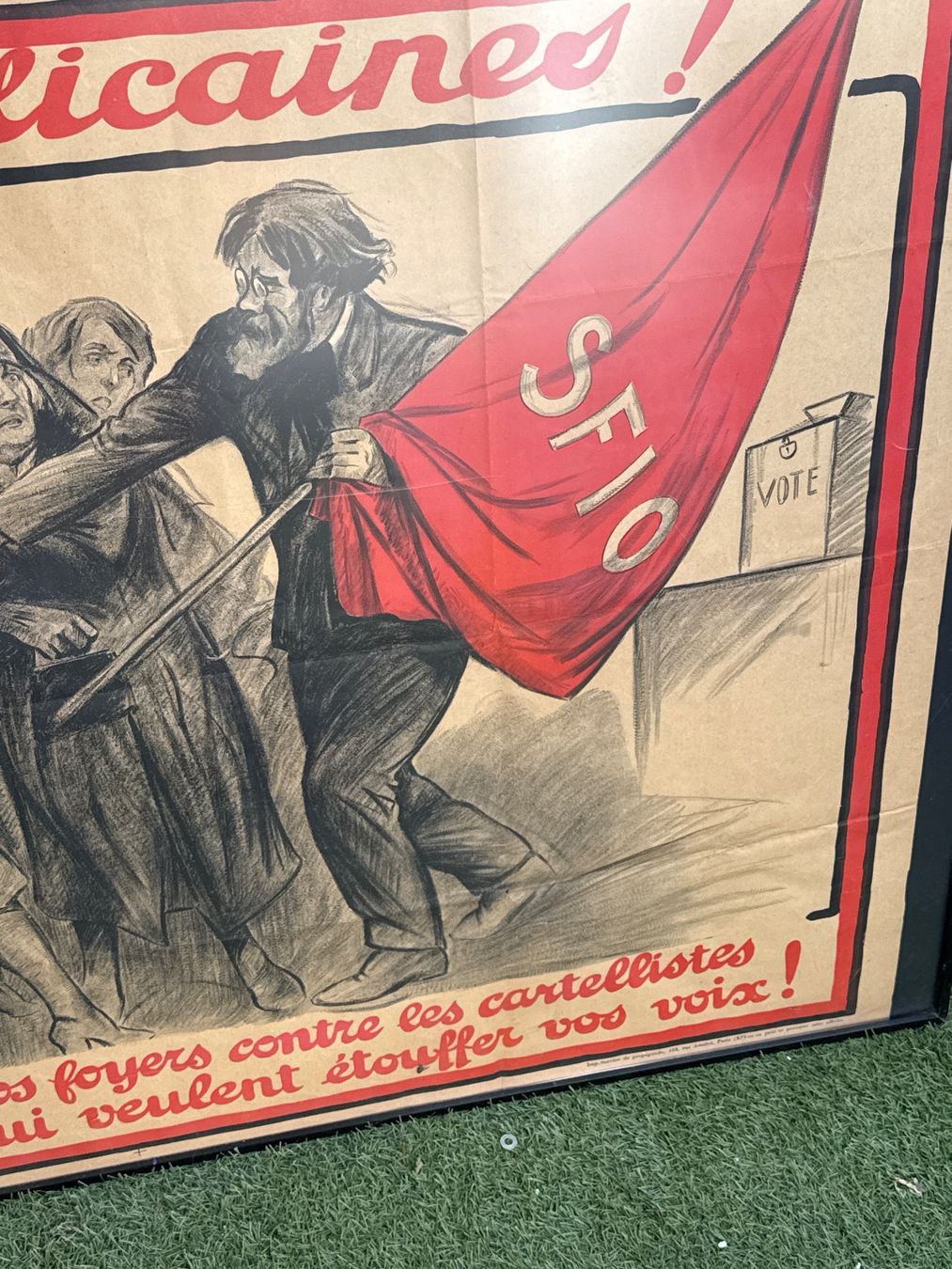 Foto & Immagini: Affiche originale de 1927 intitulée "Femmes Républicaines!" – Usato da Erde venduto da CBarts 2