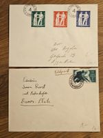 2 schöne Feldpostbriefe zusammen 3.--