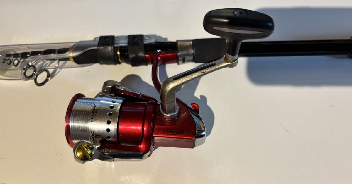 Canne da pesca: Angelruten Set mit Colmic Rolle – Nuovo (secondo la descrizione) da Niederbipp venduto da PIKE73 1