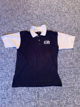 Exklusives Poloshirt HTA Horw 2002-2005, blau, Grösse L