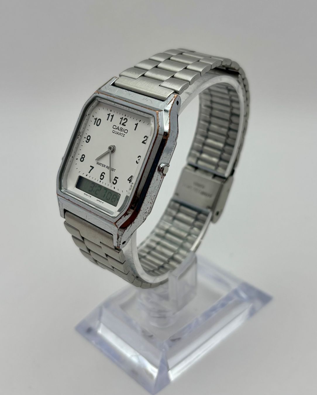 Casio Orologi: CASIO VINTAGE AQ\-230 – Difettoso da Rorschach venduto da ZeitWerk.10