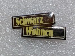 Ansteckpin 263: Schwarz Wohnen
