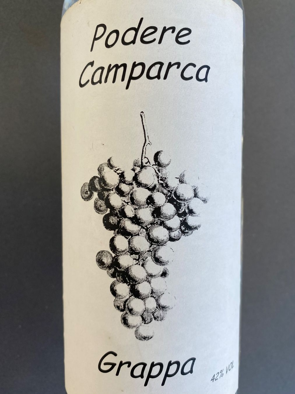 Bevande alcoliche: Grappa Podere Camparca (Rarität) – Nuovo (secondo la descrizione) da Dietlikon venduto da Sa_Biene 1