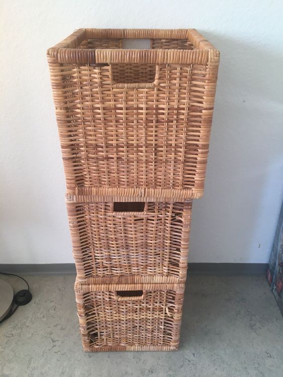 3 Ikea BRÄNAS Kallax Box (Preis/Stück) Kaufen auf Ricardo