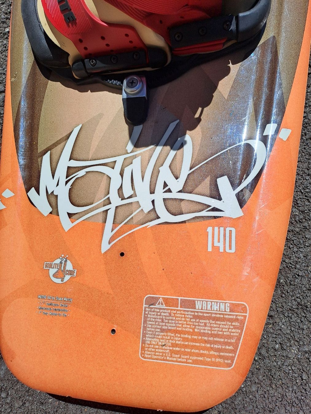 Tavole da surf e di nuoto: Altes Wakeboard – Difettoso da Meinisberg venduto da estahawai 5