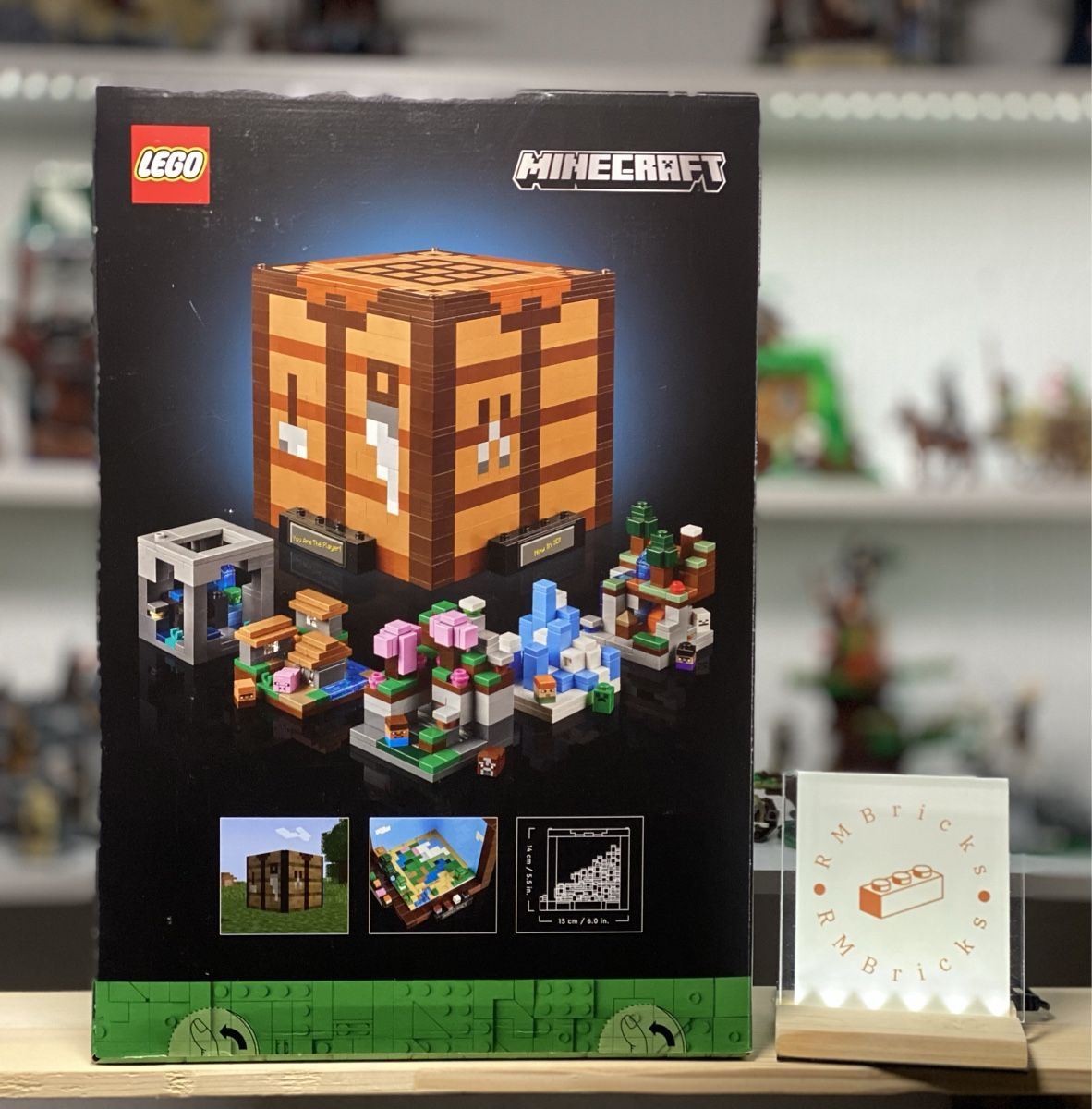 Lego Baukästen: Lego Minecraft The Crafting Table 21265 – Neu und originalverpackt aus Appenzell von RMBricks 1