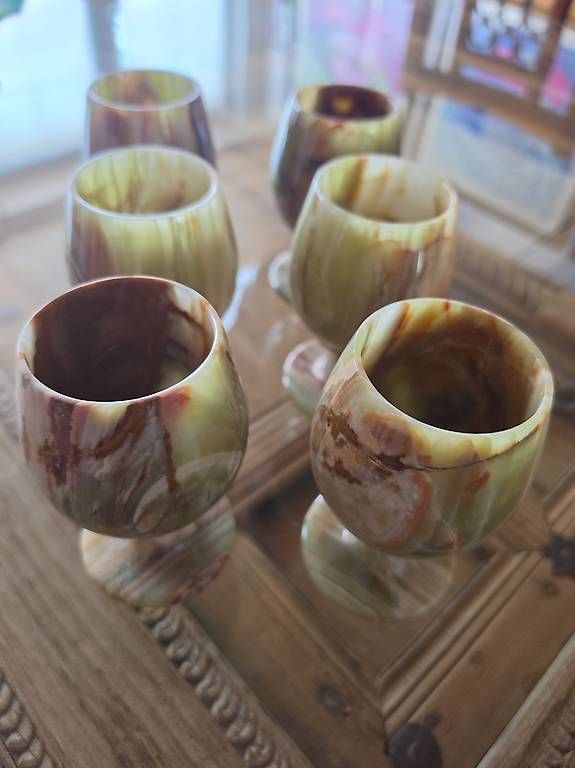 Bicchieri: Weinkelche aus Mamor  – Nuovo e nell'imballaggio originale da Speicher venduto da cra_2t7m