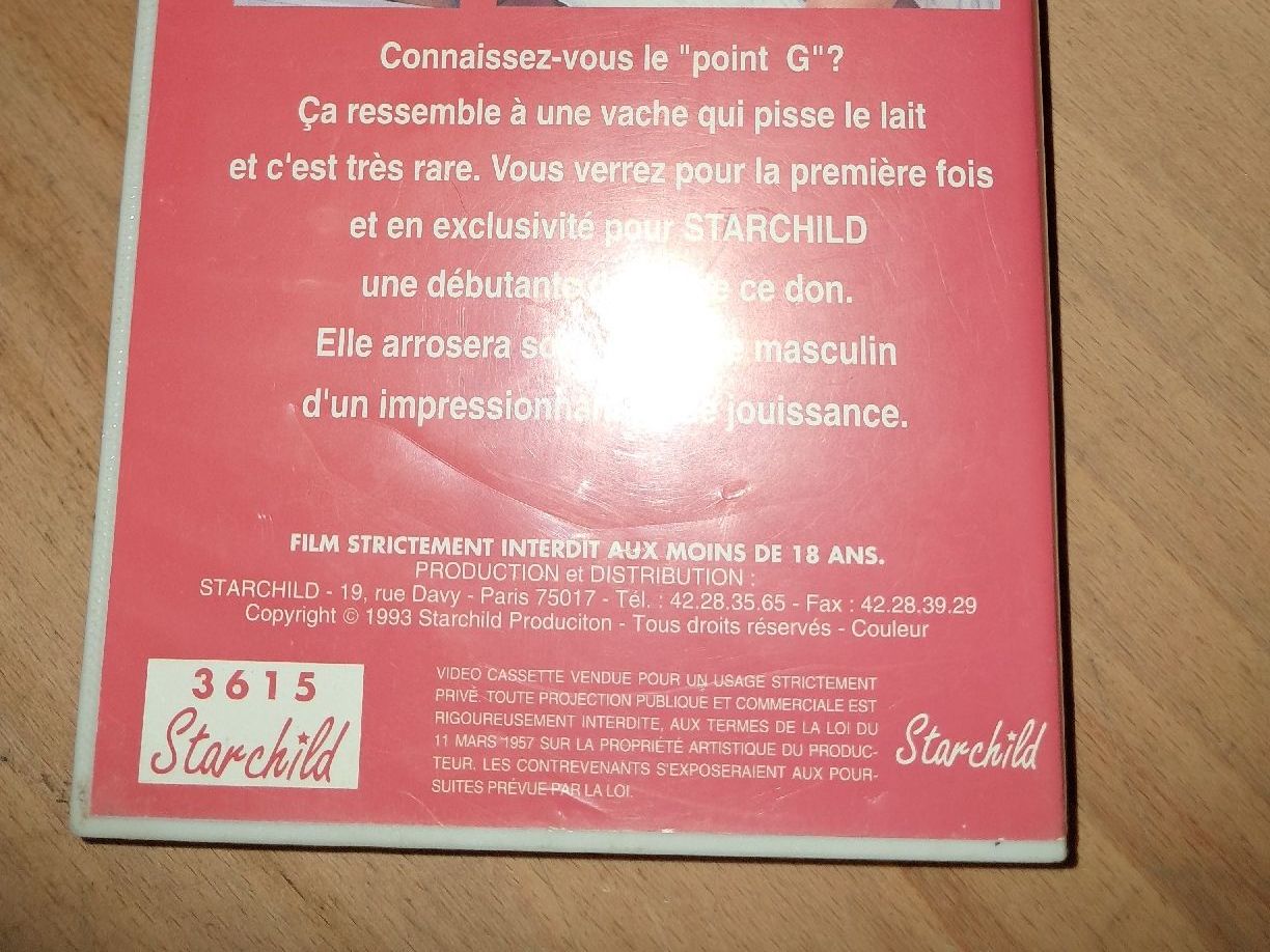 Tutti i VHS: VHS COLLECTION STARCHILD X (2) – Usato da Le locle venduto da juliensaran 3