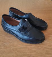 Alpina Halbschuhe schwarz Klettverschluss Grösse 5.5/ 38.5