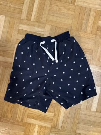 Petit Bateau Badehose, Gr. 128, dunkelblau, Top Zustand!