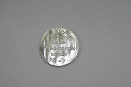 1 Silbermedaille 700 Jahre Schweizer Sport, 999er Silber