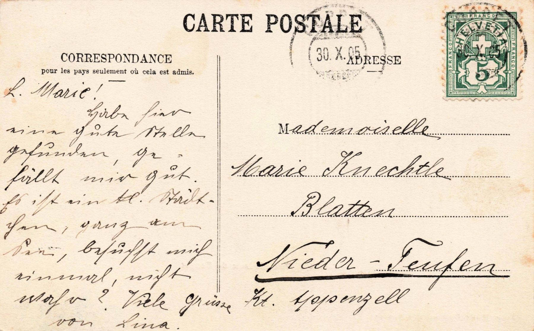 Cartoline postali: Vue Generale de Coppet – Usato da Biasca venduto da Blenio71 1
