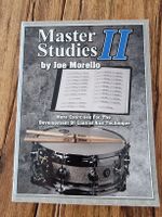 JOE MORELLO MASTER STUDIES 2 SCHLAGZEUG LEHRMITTEL 
