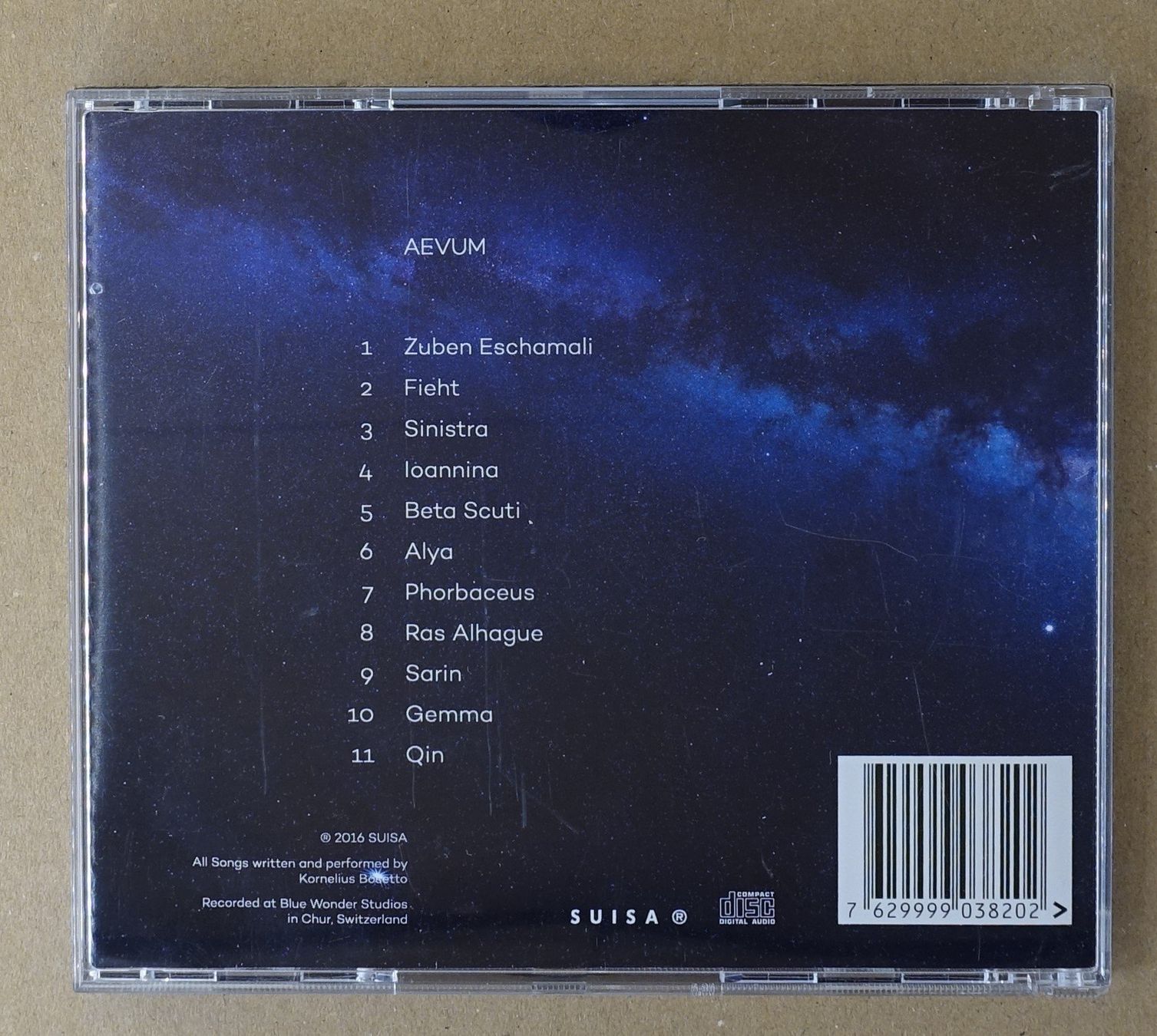 CD: Bosetto - Aevum - Schweiz - D3 – Usato da Sessa venduto da discoverymedia 1