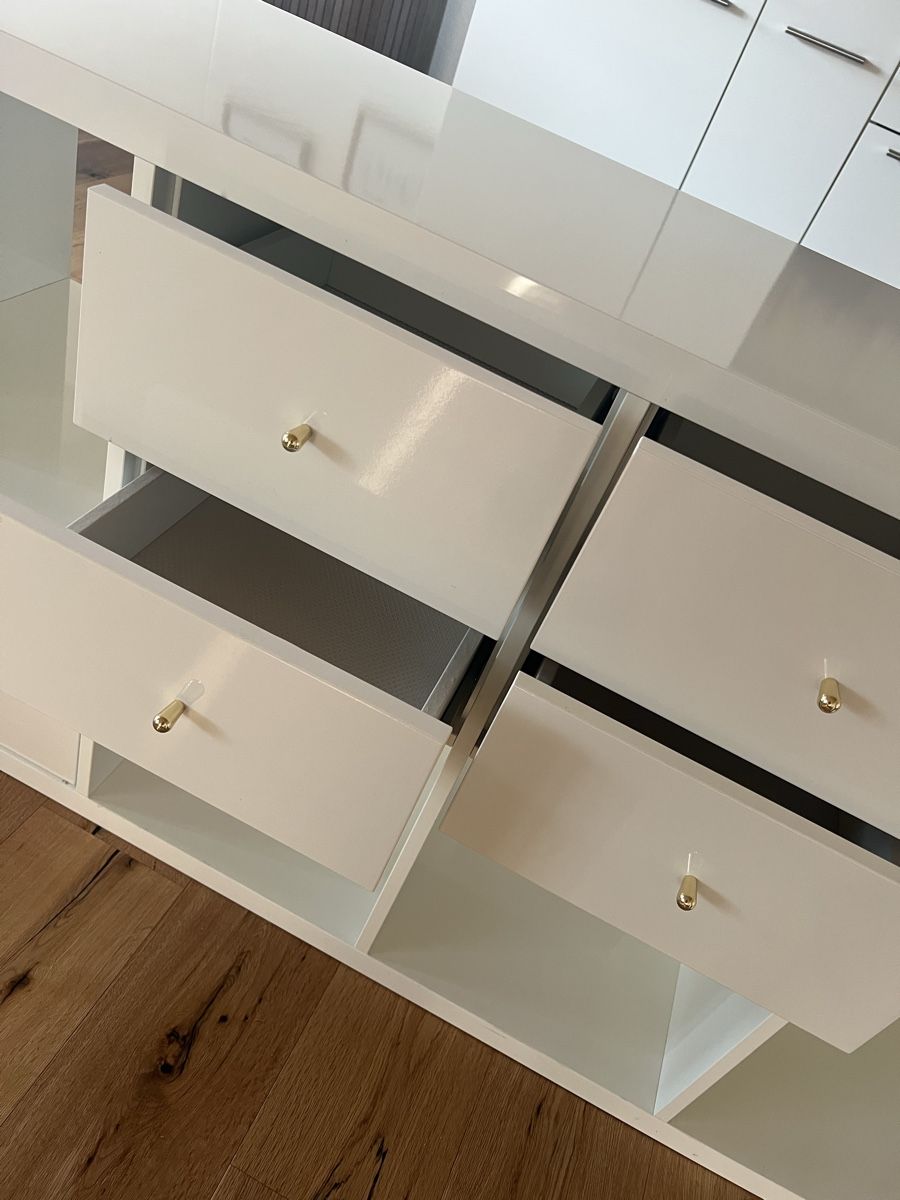 Ikea Kommoden: Kommode weiss mit Fächer & Einsätzen – Gebraucht aus Luzern von nadja_imf 2