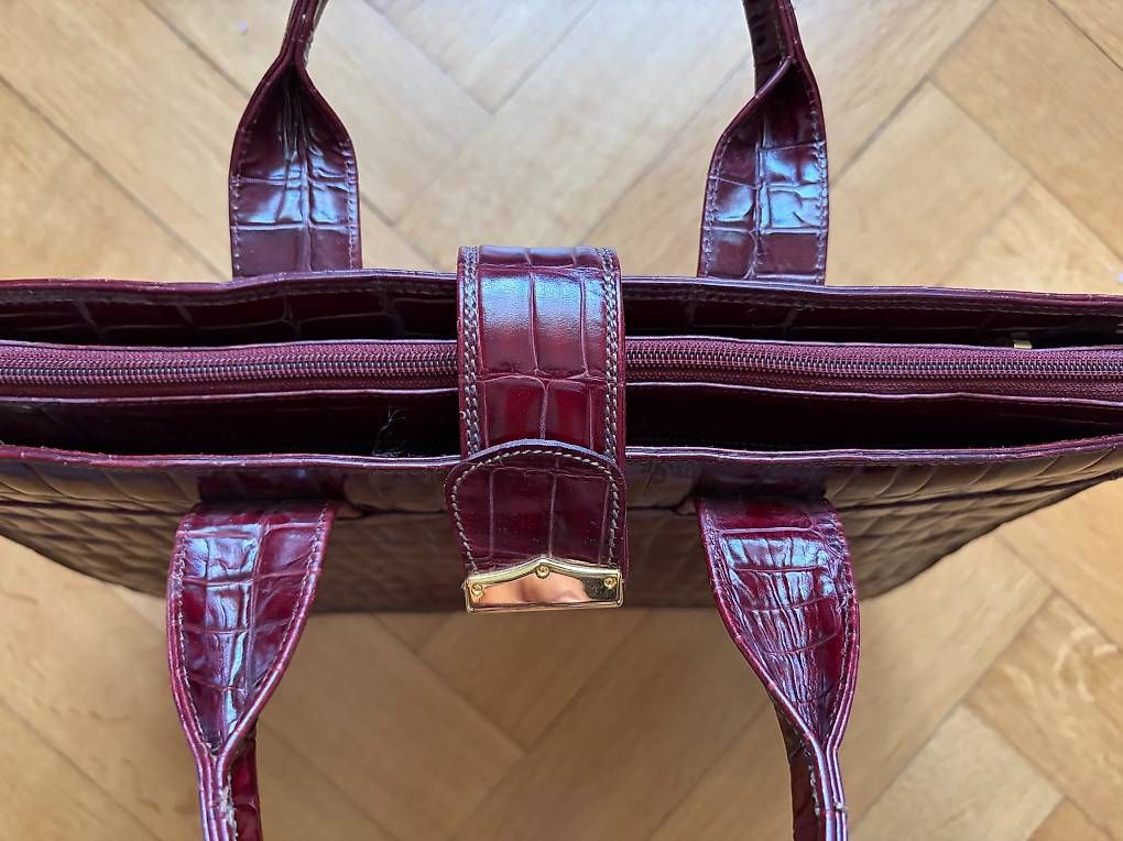 Valigie & Borse: Borsa porta PC e documenti in pelle – Usato da Bellinzona venduto da parcanoa 1