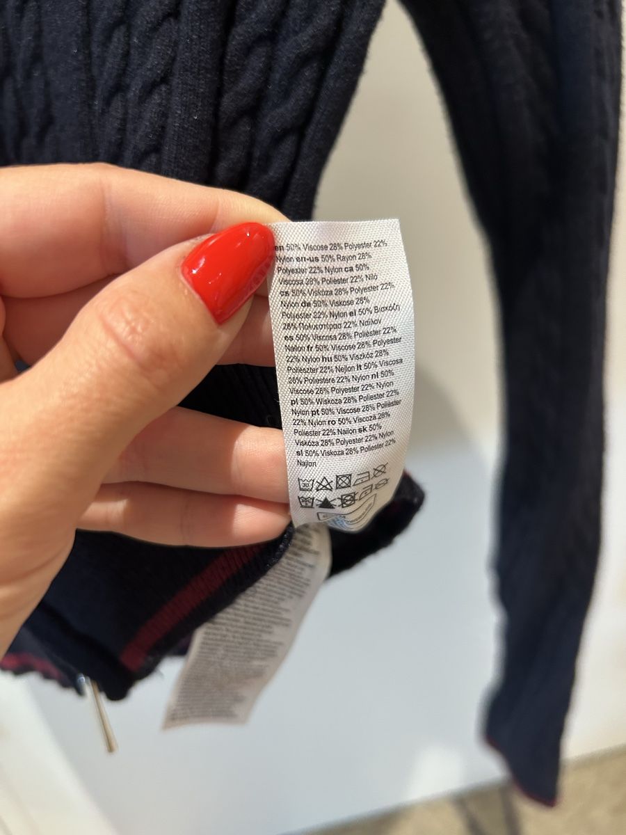 Primark Jacken: Pulloverjacke Primark dunkelblau Zopfmuster Grösse XS neu – Neu (gemäss Beschreibung) aus Sursee von ramona0406 2