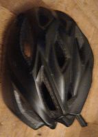 Velohelm für sicheres Fahren in Schwarz, Grösse 52