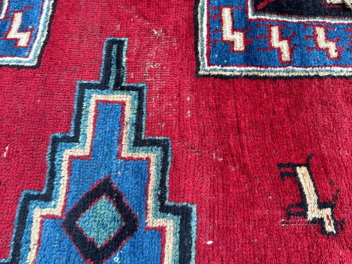 Tappeti: ORIENTTEPPICH - ROT/BLAU – Usato da Huttwil venduto da Kunterbuntli 4