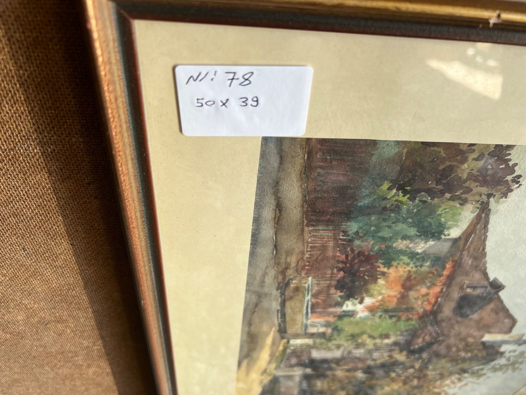 Tableaux: Alte Bild mit Signatur, Nr 78 – D'occasion à Glattfelden par maa_qcj8 4
