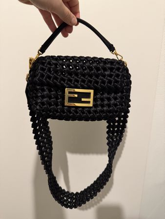Fendi Mini Baguette Intreccio – Woven – Like New