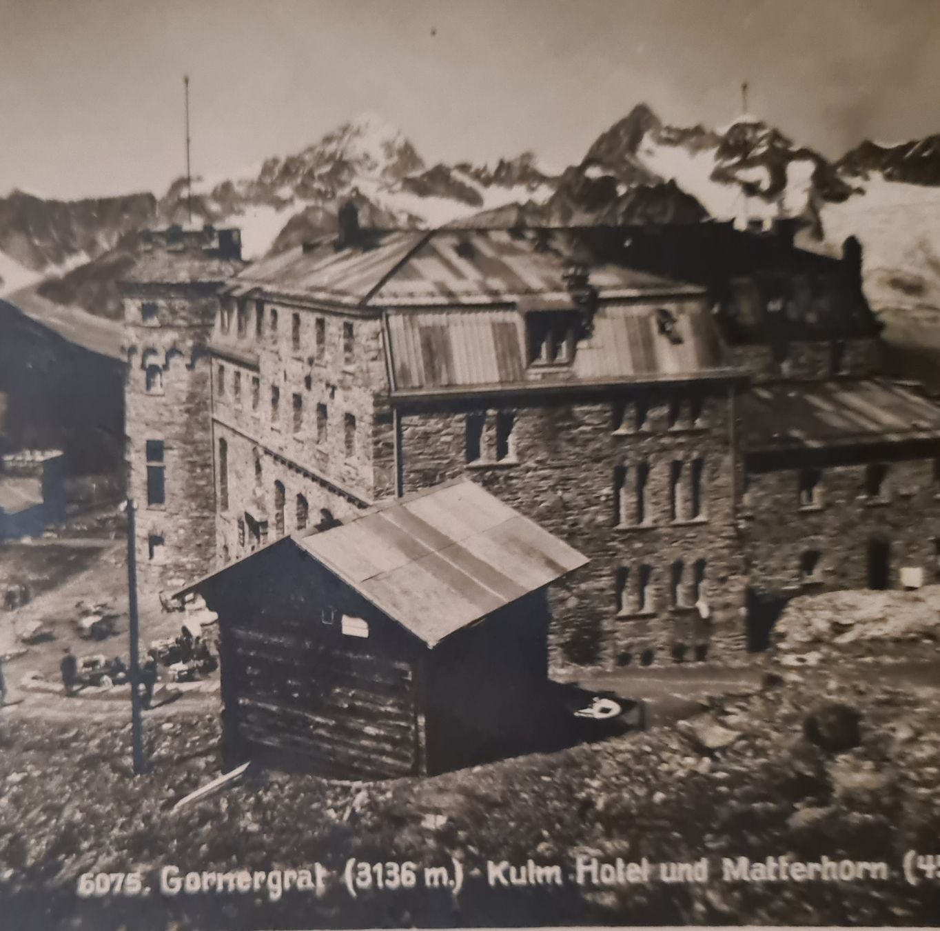 Ansichtskarten: Gornergrat Kulm-Hotel – Gebraucht aus Ebikon von Donar50 1