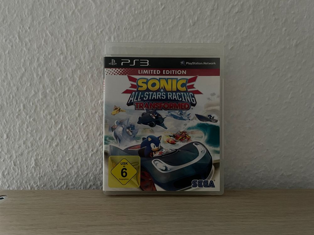 Sonic & All Stars Racing Transformed Edition Limitée PS3 reconditionné