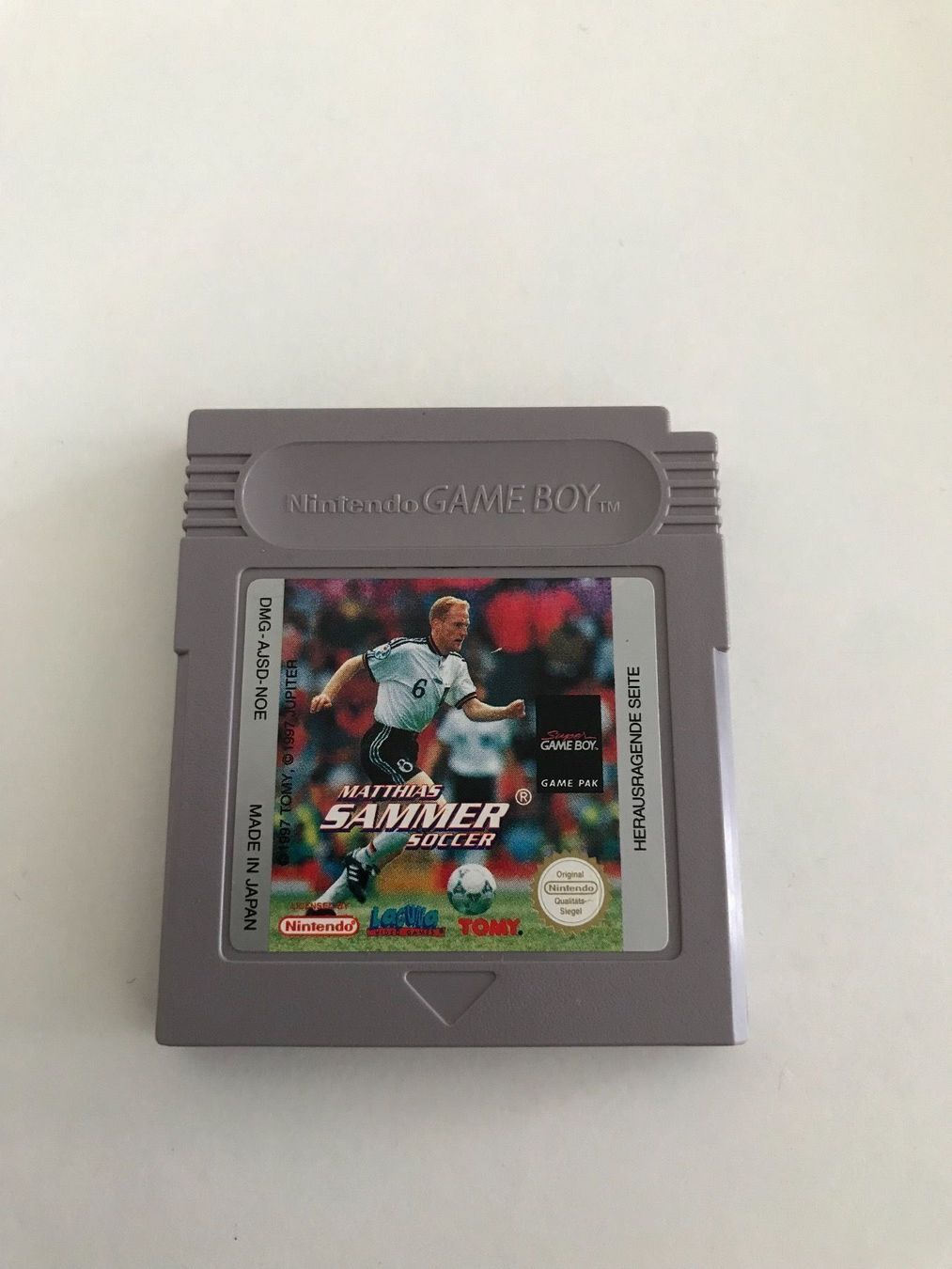 Nintendo Giochi: Gameboy Matthias Sammer Soccer – Usato da Bassersdorf venduto da McRob00