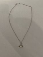 Vivienne Westwood Halskette Orb Silber Neuwertig mit Beutel