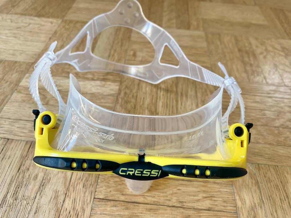 Cressi Mute per immersioni: Masque de plongée Cressi-Sub Lince – Usato da Neuchâtel venduto da duprazs 3