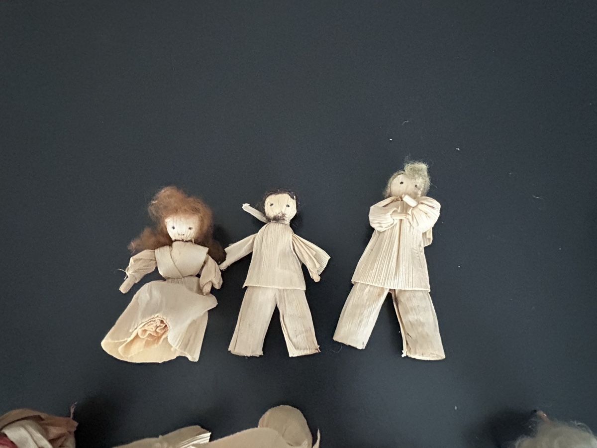 Alle Dekorationen: Verschiedene ältere Maisstroh Krippenfiguren – Gebraucht aus Zumikon von tuna007 7