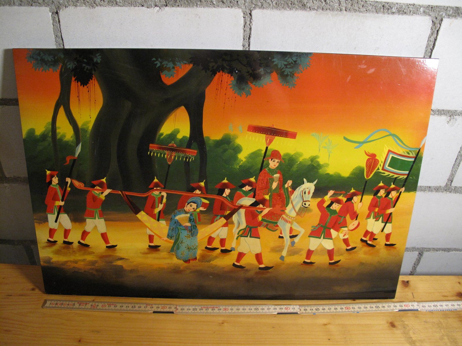 Foto & Immagini: Vietnam Holzgemälde Lacquer – Usato da Wil SG venduto da fva01